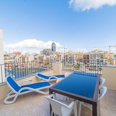 Amazing Views Of Spinola Bay In Heart Of Stjulians-Hosted By Sweetstay Сент Джулианс Экстерьер фото