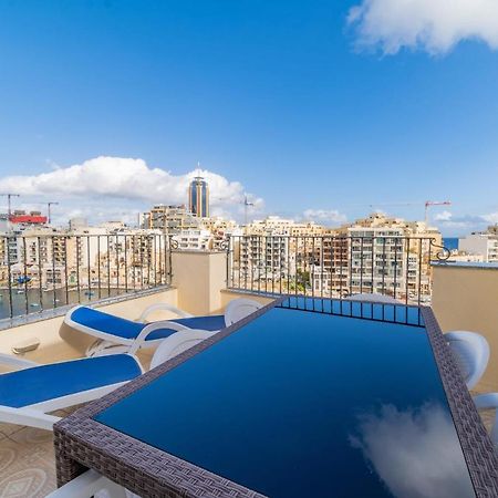 Amazing Views Of Spinola Bay In Heart Of Stjulians-Hosted By Sweetstay Сент Джулианс Экстерьер фото